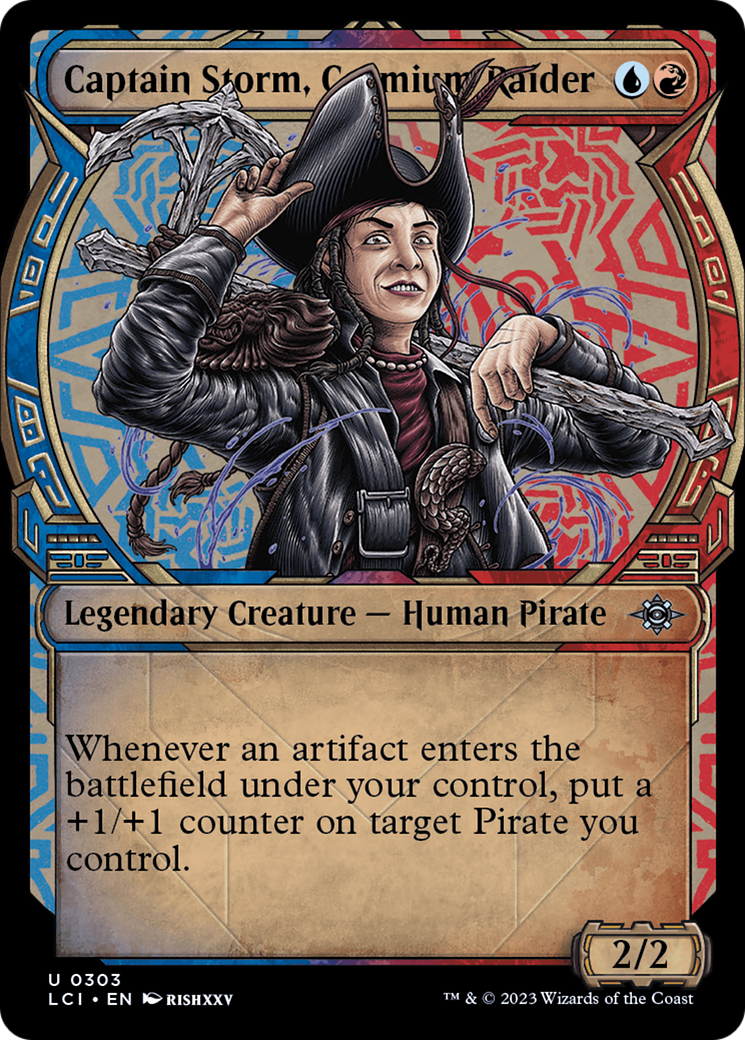 Captain Storm, Cosmium Raider (Showcase) [The Lost Caverns of Ixalan] | Game Grid - Logan