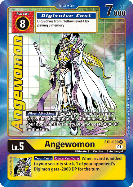 Angewomon [EX1-030] (Alternate Art) [Classic Collection] | Game Grid - Logan