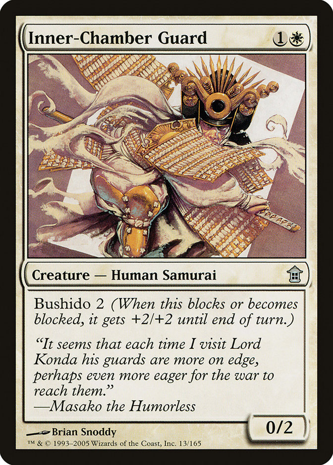 Inner-Chamber Guard [Saviors of Kamigawa] | Game Grid - Logan