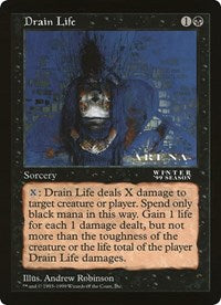 Drain Life (Oversized) [Oversize Cards] | Game Grid - Logan