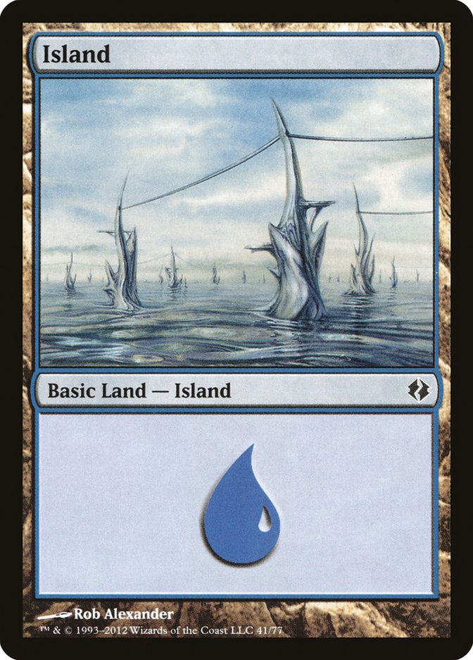 Island (41) [Duel Decks: Venser vs. Koth] | Game Grid - Logan