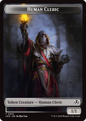 Demon // Human Cleric Double-Sided Token [Innistrad Remastered Tokens] | Game Grid - Logan
