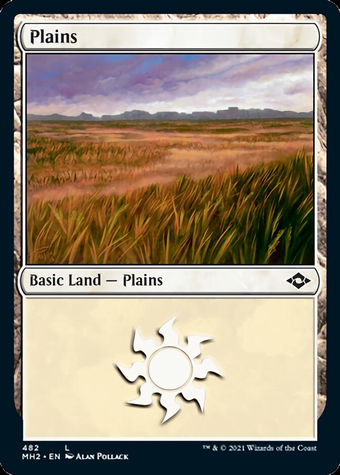 Plains (482) [Modern Horizons 2] | Game Grid - Logan