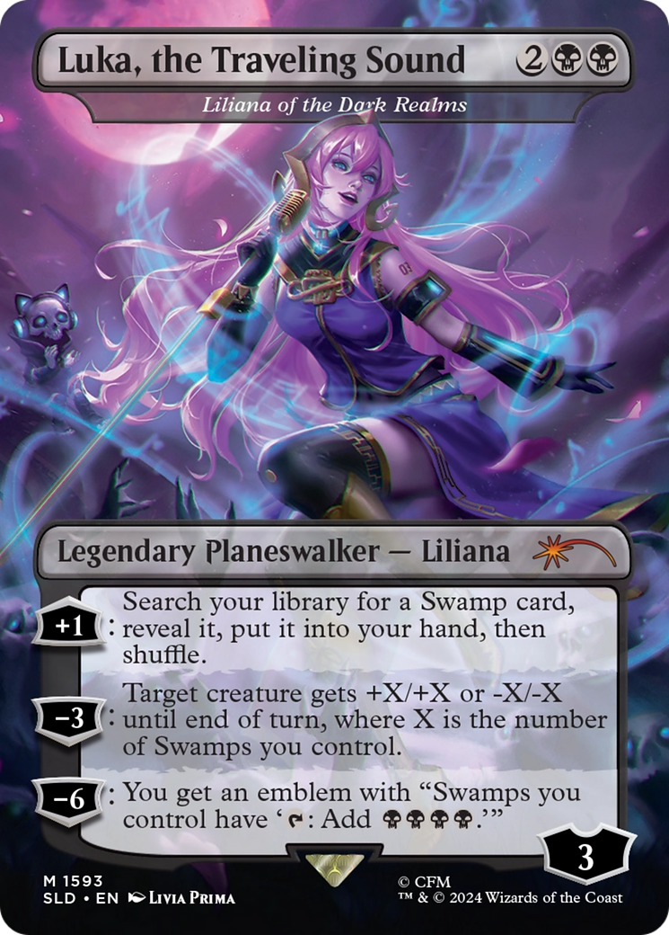 Luka, the Traveling Sound - Liliana of the Dark Realms [Secret Lair Drop Series] | Game Grid - Logan