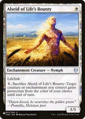 Alseid of Life's Bounty [The List Reprints] | Game Grid - Logan