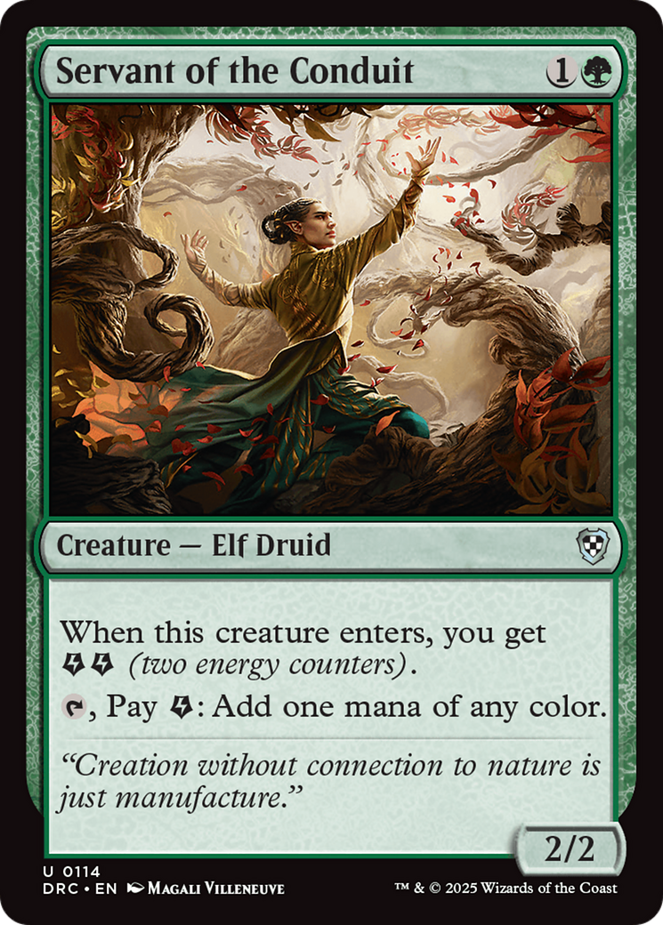 Servant of the Conduit [Aetherdrift Commander] | Game Grid - Logan