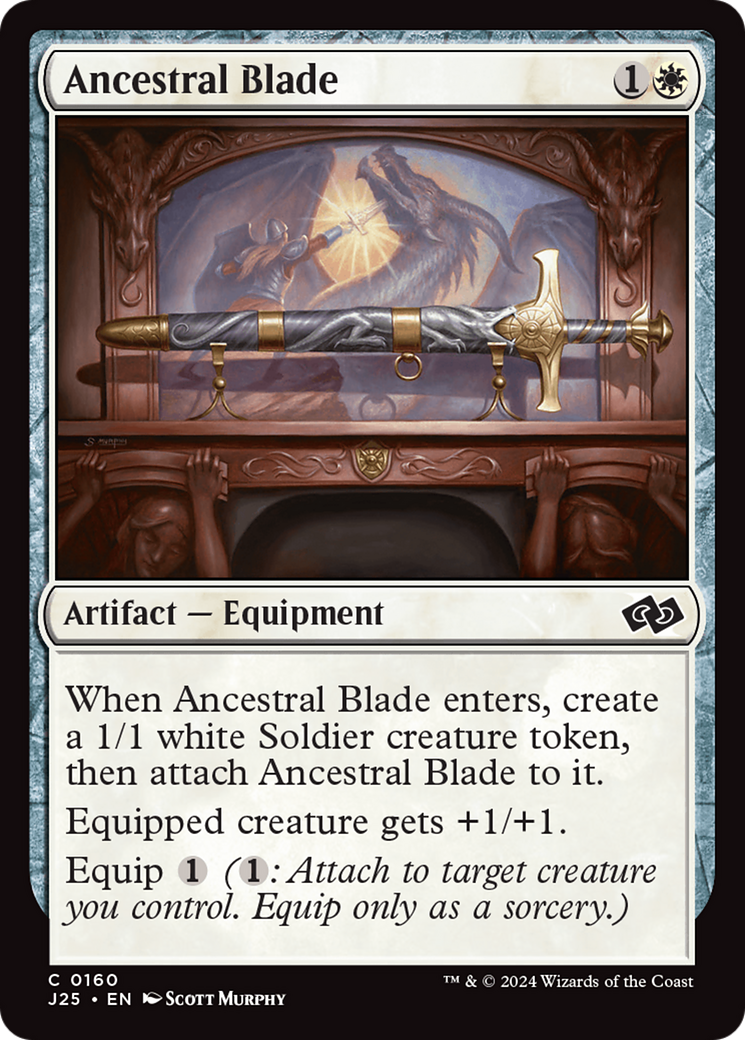 Ancestral Blade [Foundations Jumpstart] | Game Grid - Logan