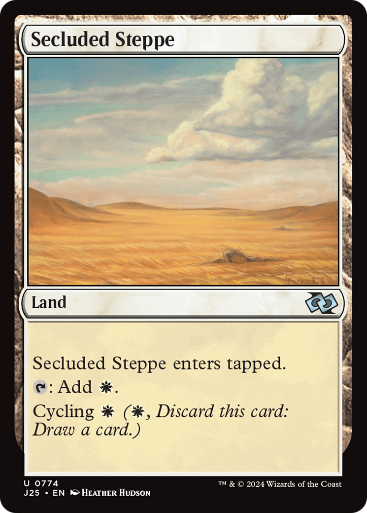 Secluded Steppe [Foundations Jumpstart] | Game Grid - Logan