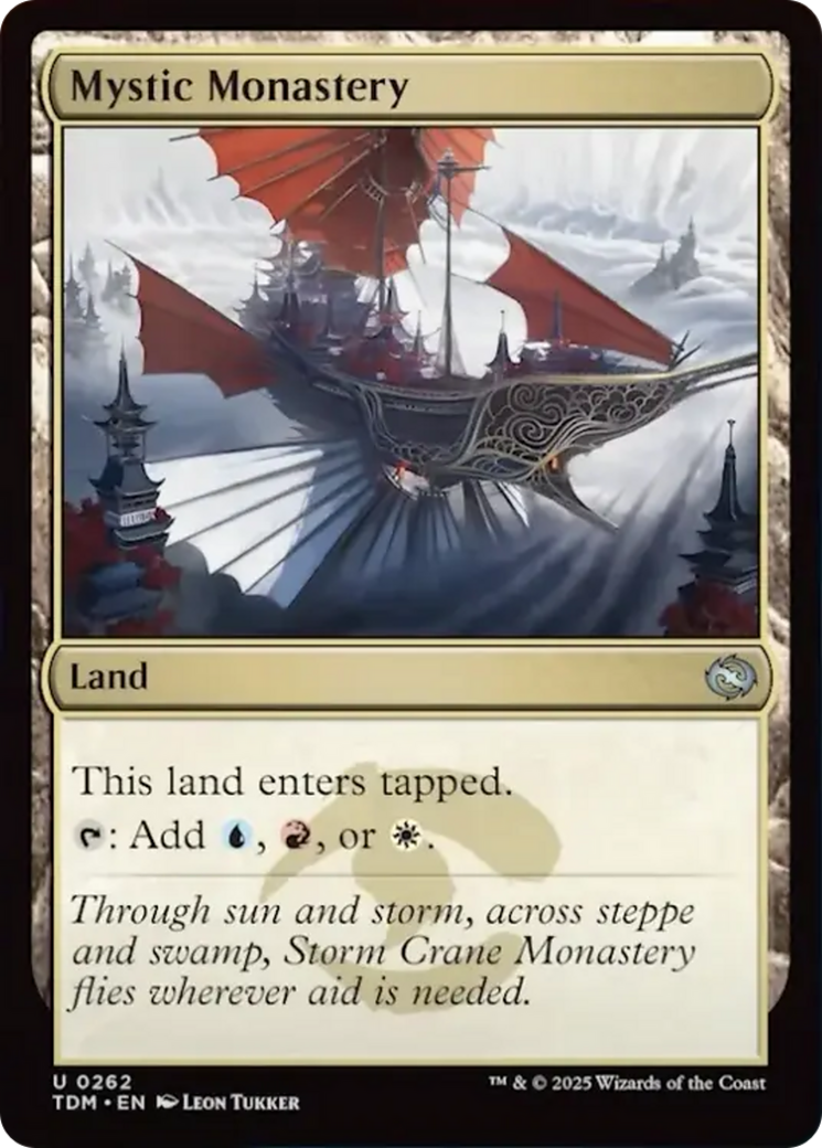 Mystic Monastery [Tarkir: Dragonstorm] | Game Grid - Logan