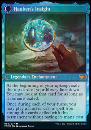 Jacob Hauken, Inspector // Hauken's Insight [Innistrad: Crimson Vow Prerelease Promos] | Game Grid - Logan