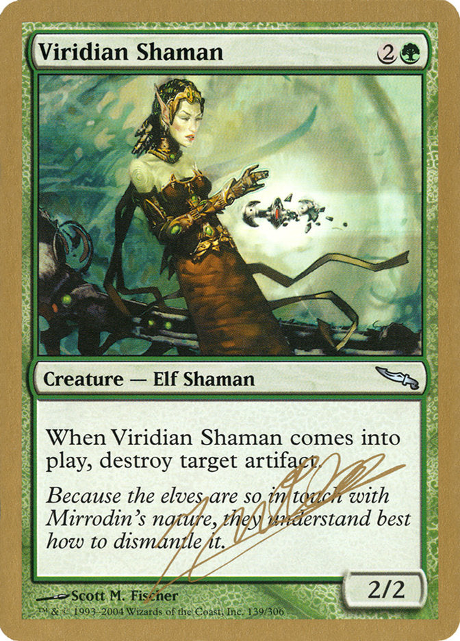 Viridian Shaman (Julien Nuijten) [World Championship Decks 2004] | Game Grid - Logan