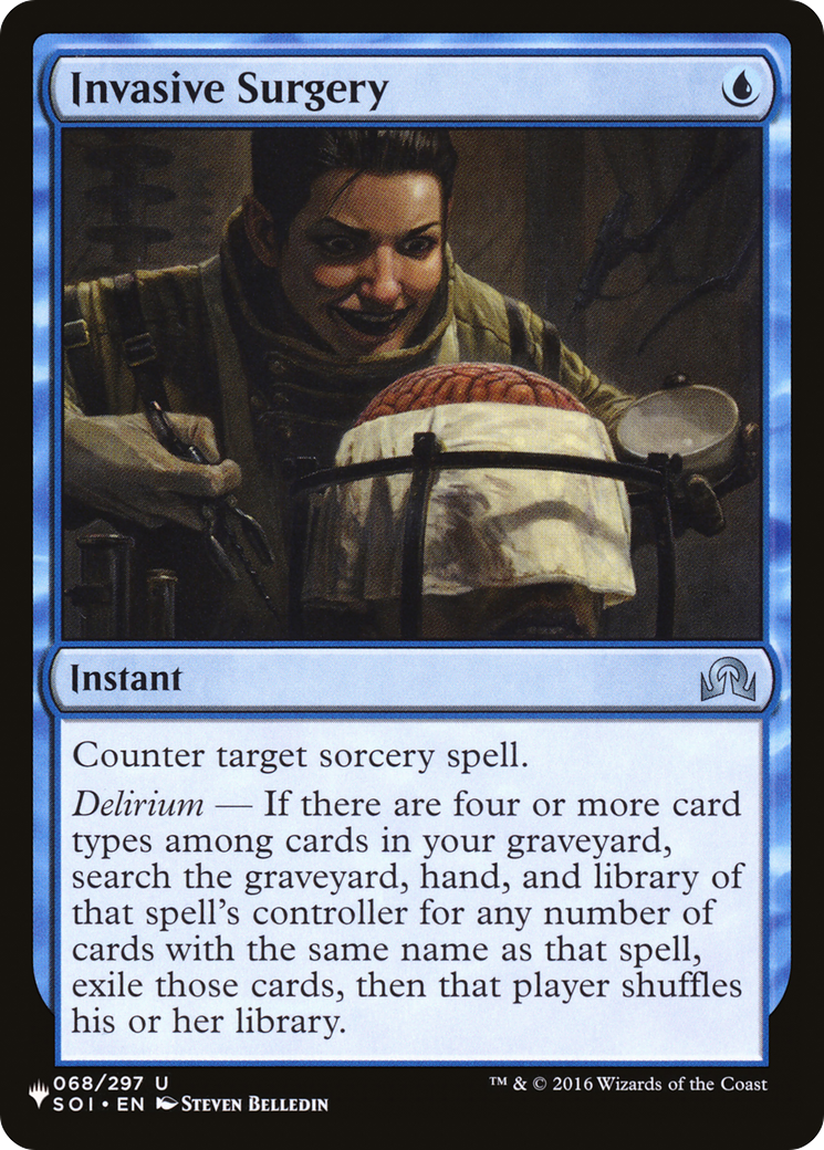 Invasive Surgery [The List] | Game Grid - Logan