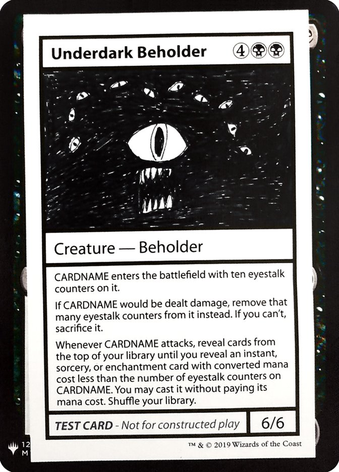 Underdark Beholder [Mystery Booster Playtest Cards] | Game Grid - Logan