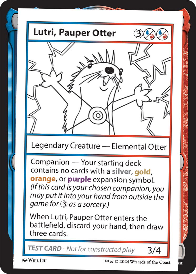 Lutri, Pauper Otter [Mystery Booster 2 Playtest Cards] | Game Grid - Logan