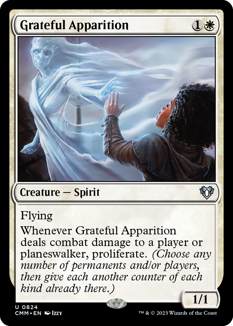 Grateful Apparition [Commander Masters] | Game Grid - Logan
