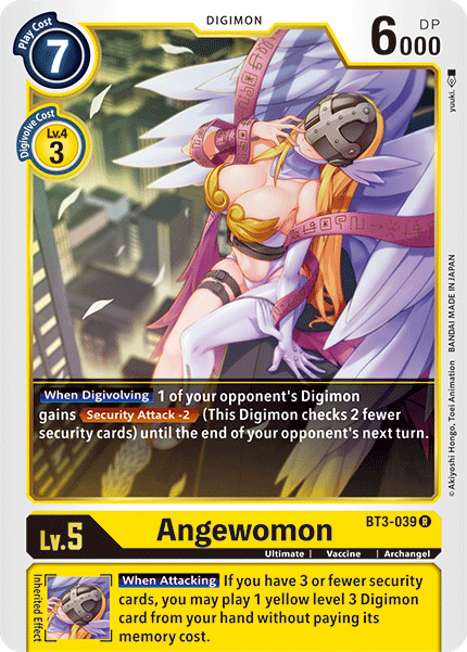 Angewomon [BT3-039] [Release Special Booster Ver.1.5] | Game Grid - Logan