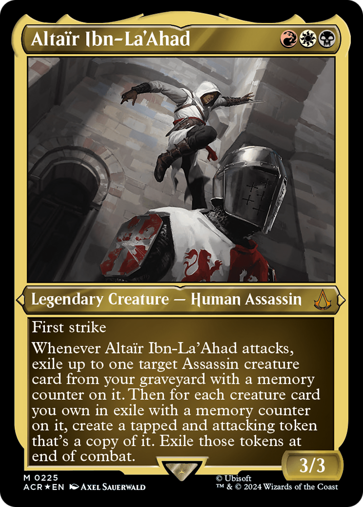 Altair Ibn-La'Ahad (Foil Etched) [Assassin's Creed] | Game Grid - Logan