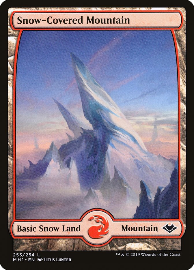 Snow-Covered Mountain [Modern Horizons] | Game Grid - Logan