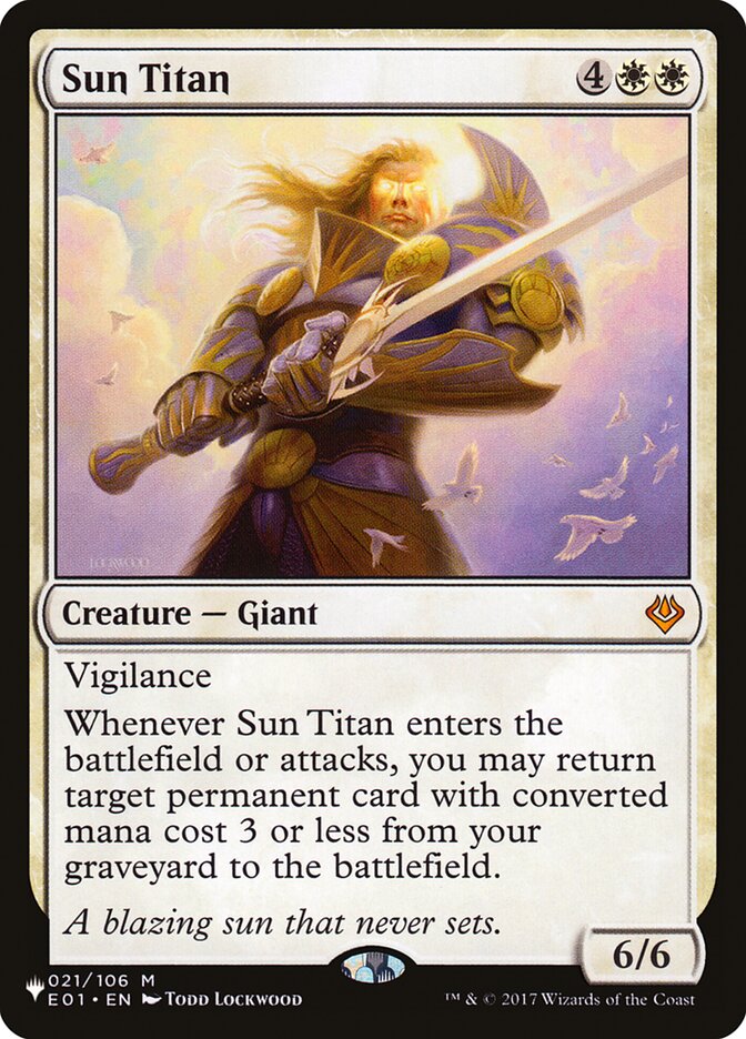 Sun Titan [The List] | Game Grid - Logan