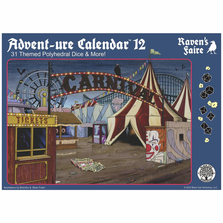 Advent-ure Calendar: Raven's Faire | Game Grid - Logan