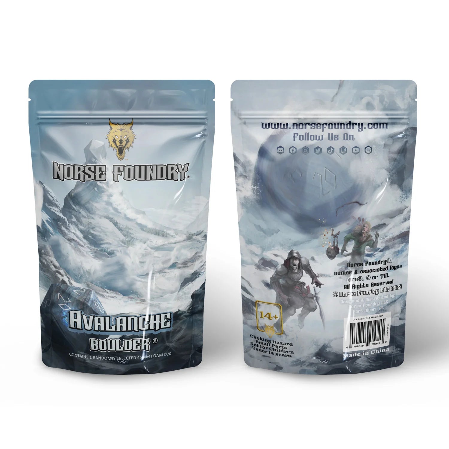 Mystery 55mm Silicone Boulder | Game Grid - Logan