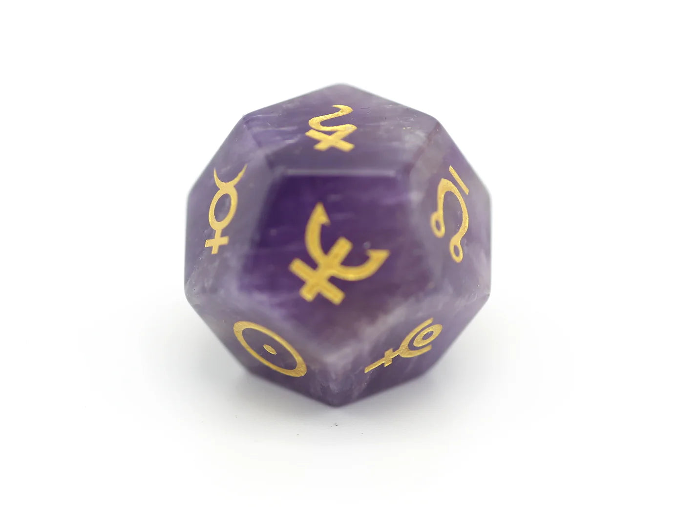 Gemstone D12: Astral - Amethyst | Game Grid - Logan