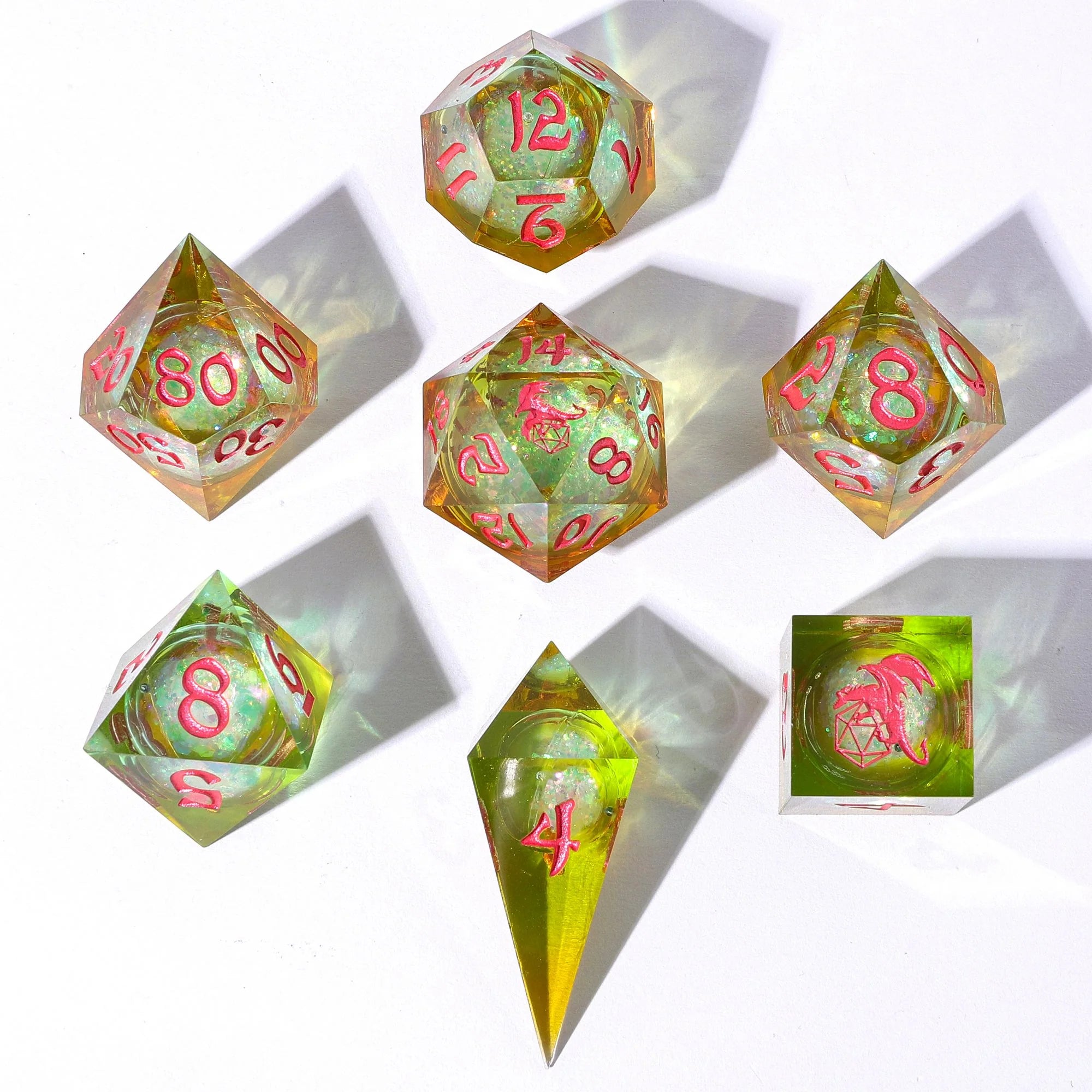 Liquid Core RPG Dice Set: Mystic Meadow | Game Grid - Logan
