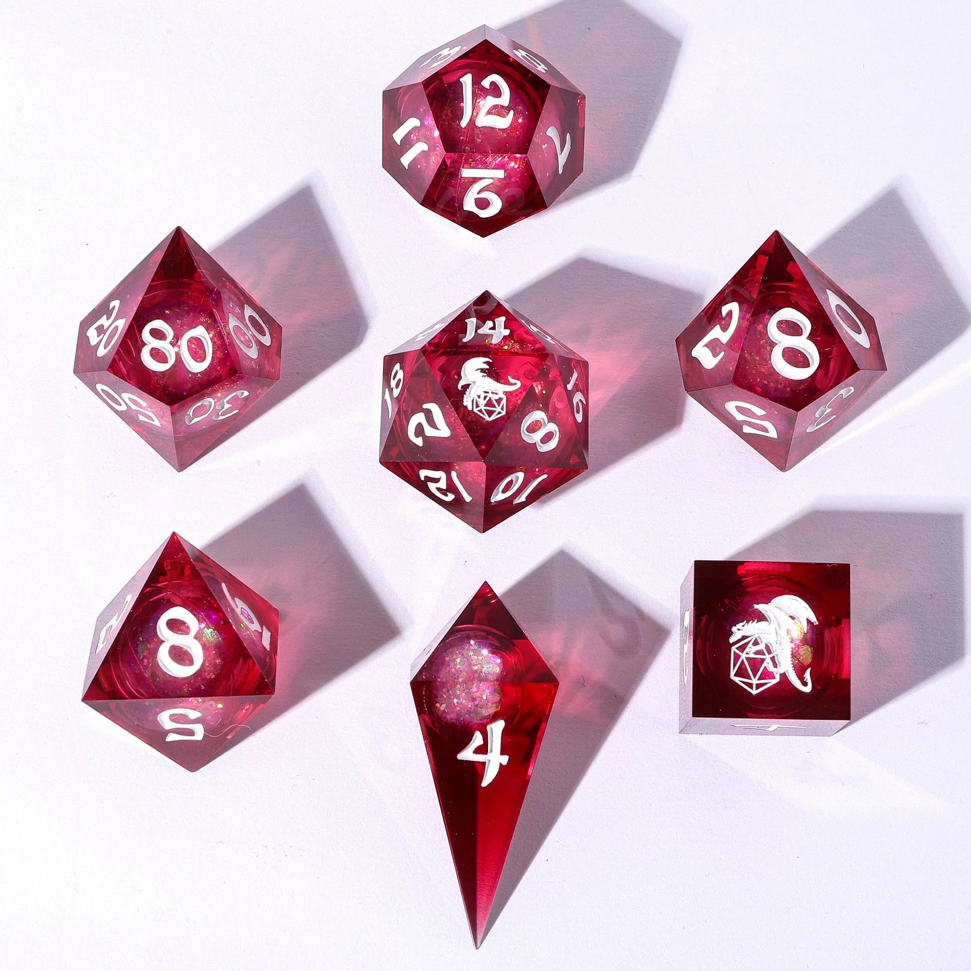 Liquid Core RPG Dice Set: Shadowfae Euphoria | Game Grid - Logan