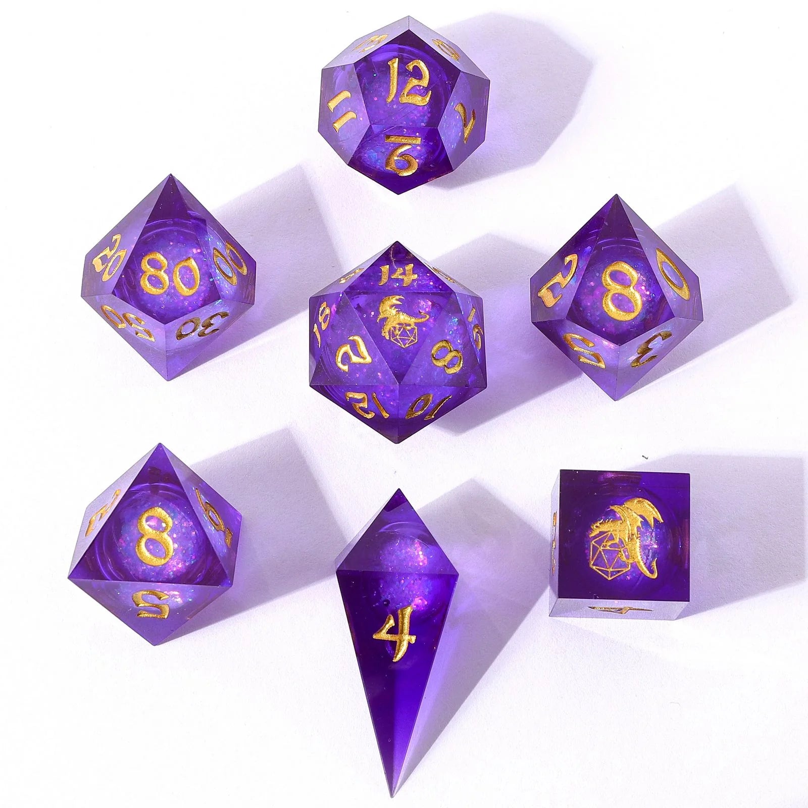 Liquid Core RPG Dice Set: Distilled Storm | Game Grid - Logan