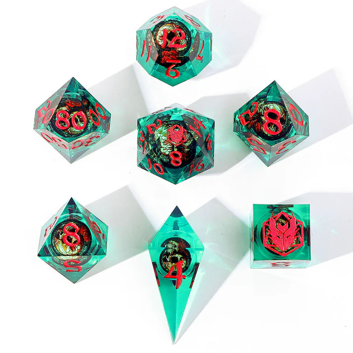 Captured Magic Sharp Resin Dice: "Always Watching" - Wraithbound | Game Grid - Logan