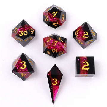 Sharp Edge RPG Dice Set: Radiant Path | Game Grid - Logan