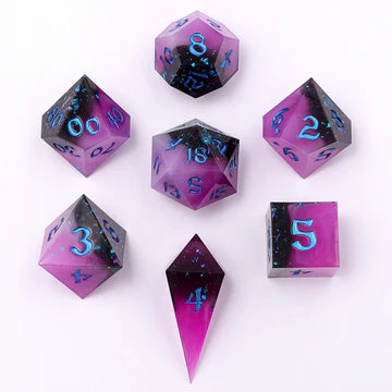 Sharp Edge RPG Dice Set: Interstellar Magic | Game Grid - Logan