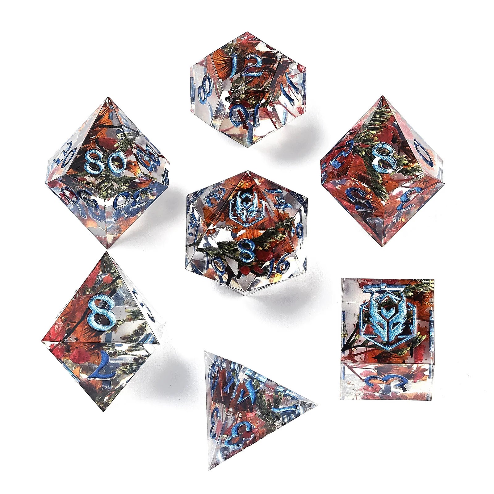 Sharp Edge RPG Dice Set: Dream Petals | Game Grid - Logan