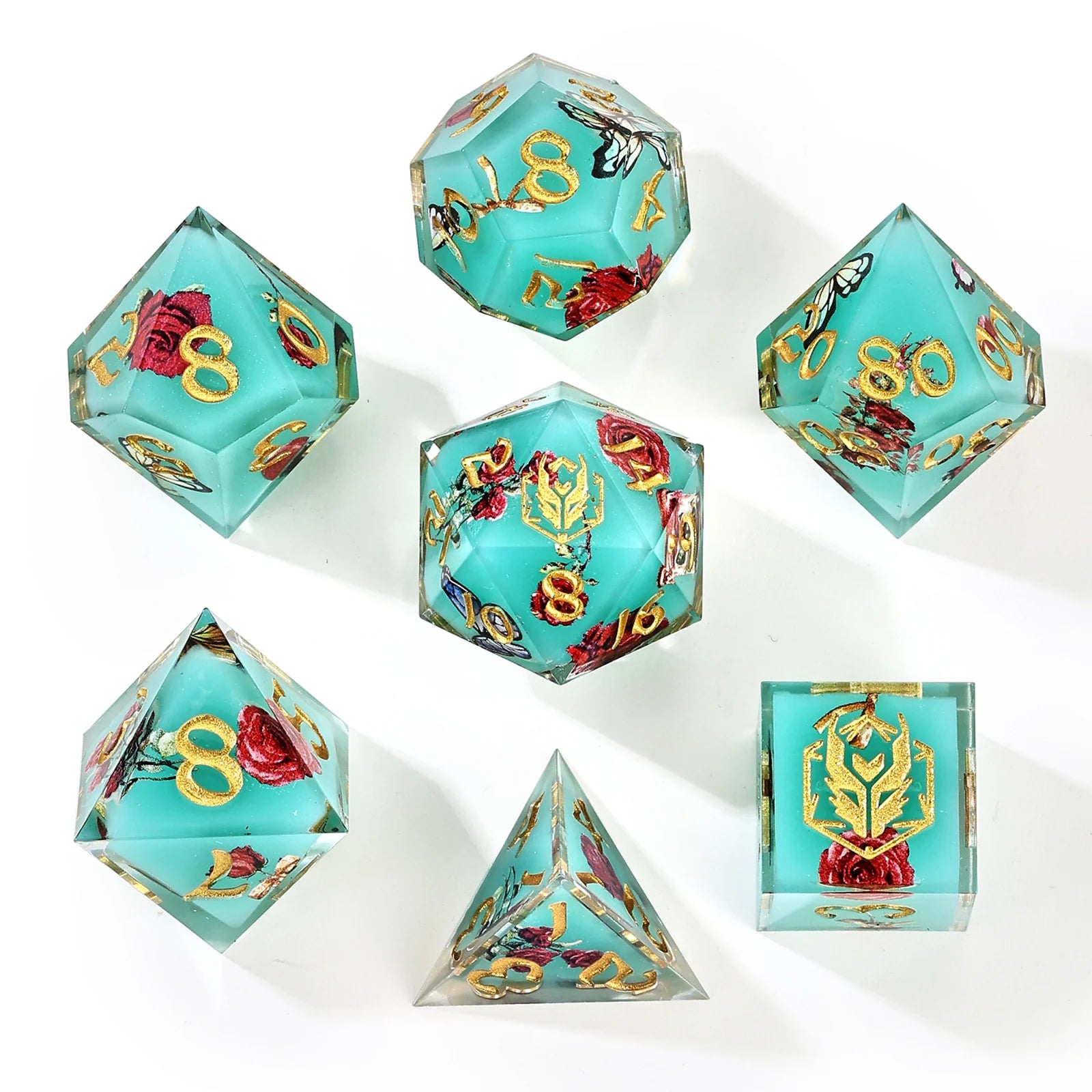 Sharp Edge RPG Dice Set: Meadow Magic | Game Grid - Logan