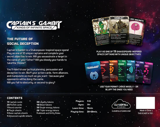 Captain's Gambit | Game Grid - Logan