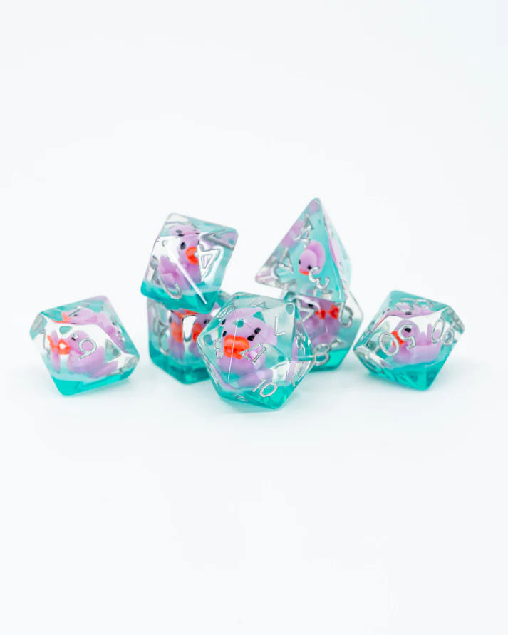 Inclusion RPG Dice Set: Quackston | Game Grid - Logan