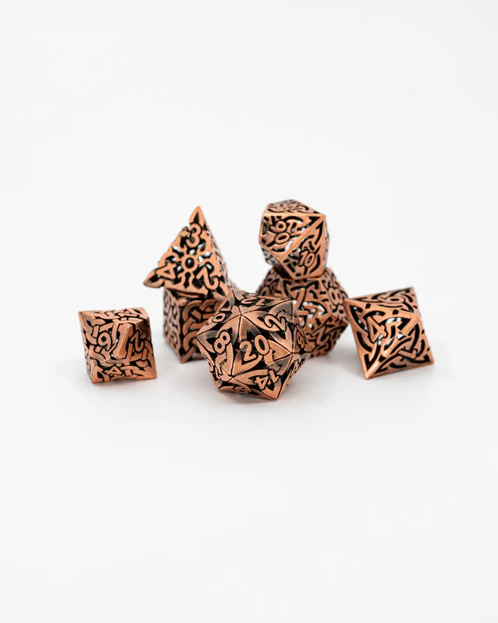 Hollow Metal RPG Dice Set: Morrgan | Game Grid - Logan