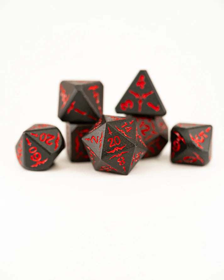 Metal RPG Dice Set: Echo Knight | Game Grid - Logan
