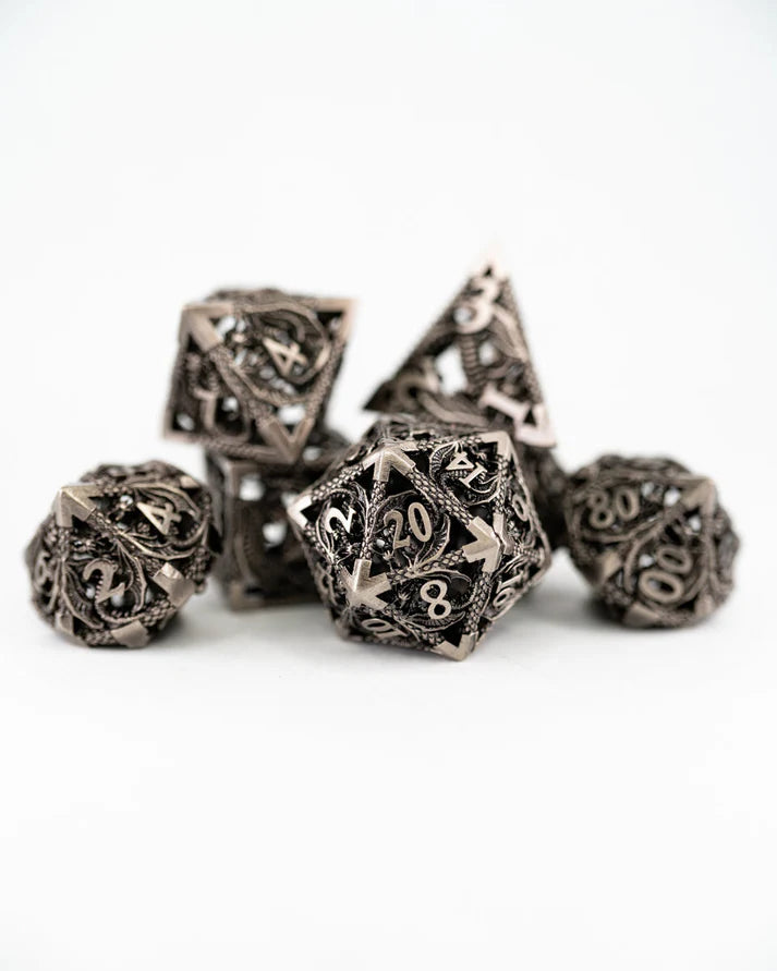 Hollow Metal RPG Dice Set: Fugue | Game Grid - Logan