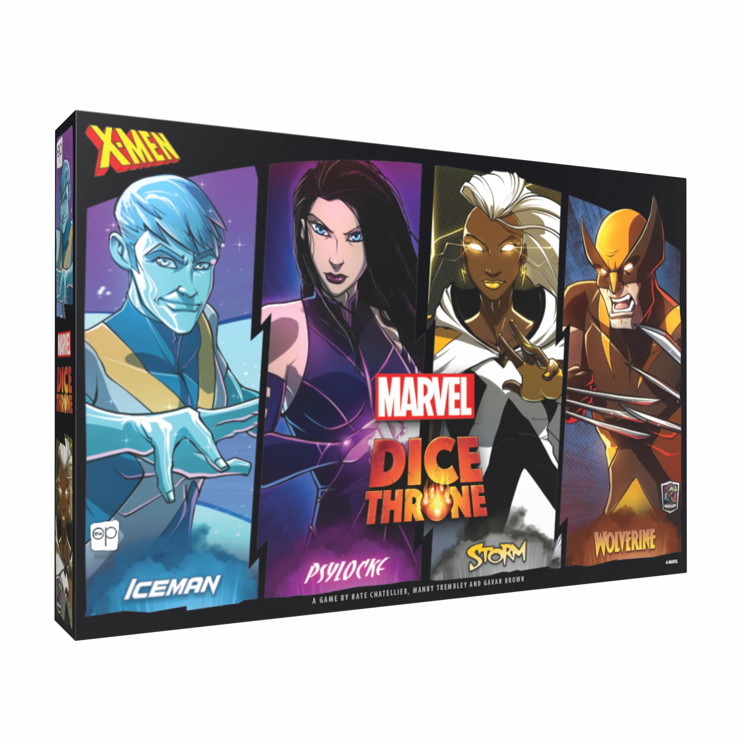 Dice Throne: Marvel X-Men – Iceman v. Psylocke v. Storm v. Wolverine | Game Grid - Logan