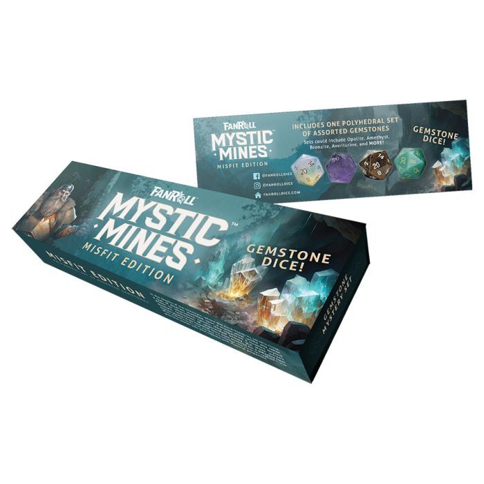 Mystic Mines Misfit Gemstone Dice | Game Grid - Logan