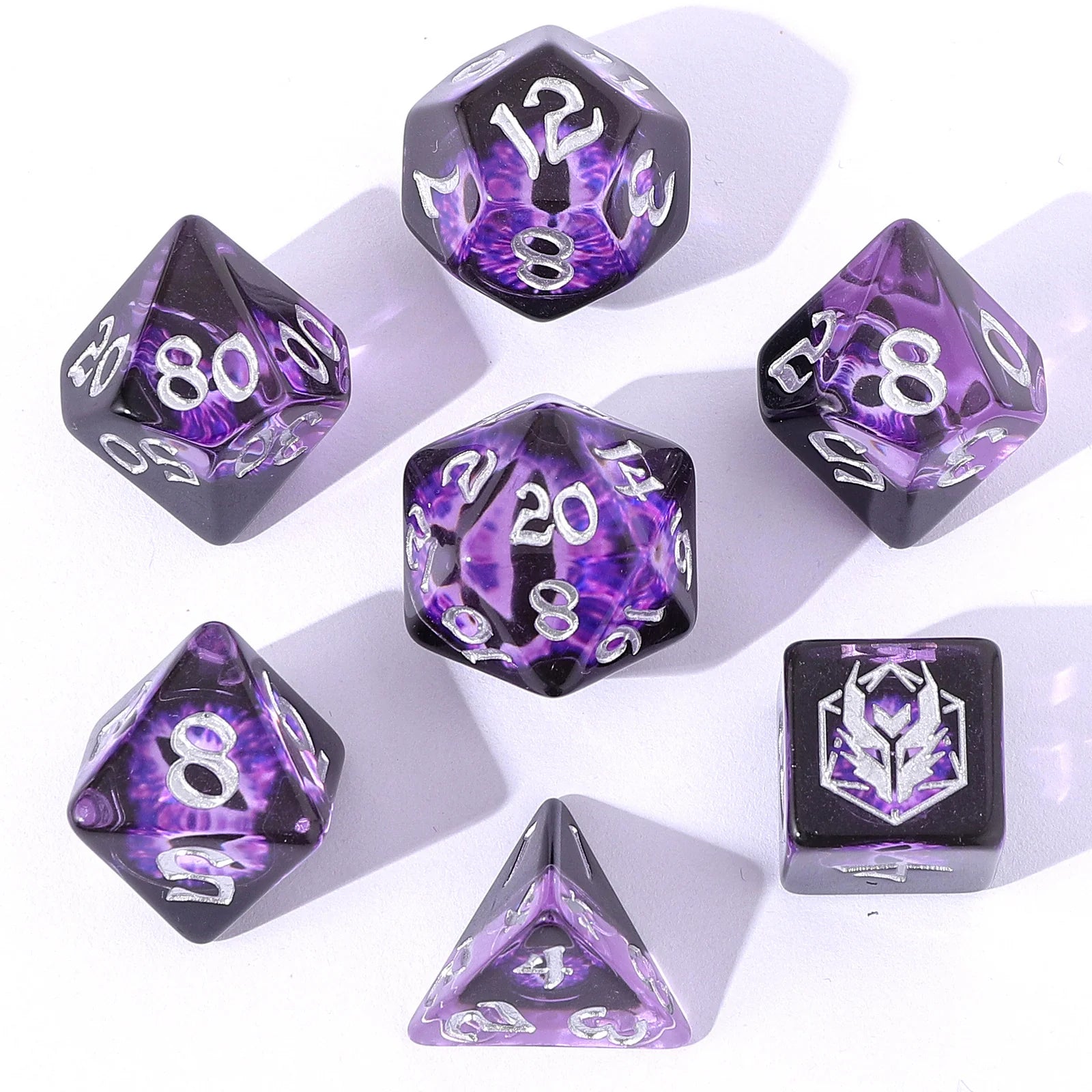 Wyrmforged Rollers: Dragon Eye Purple | Game Grid - Logan