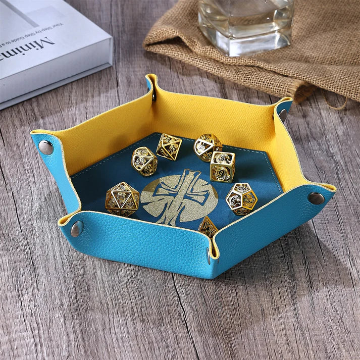 Table Armor Dice Tray With Fine Arts-Dnd Class Cleric | Game Grid - Logan