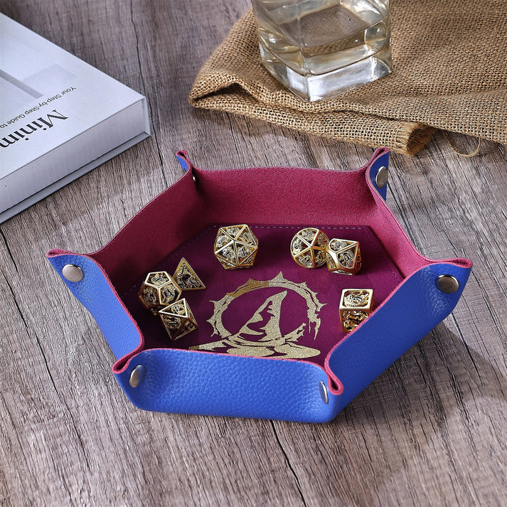 Table Armor Dice Tray With Fine Arts-Dnd Class Wizard | Game Grid - Logan