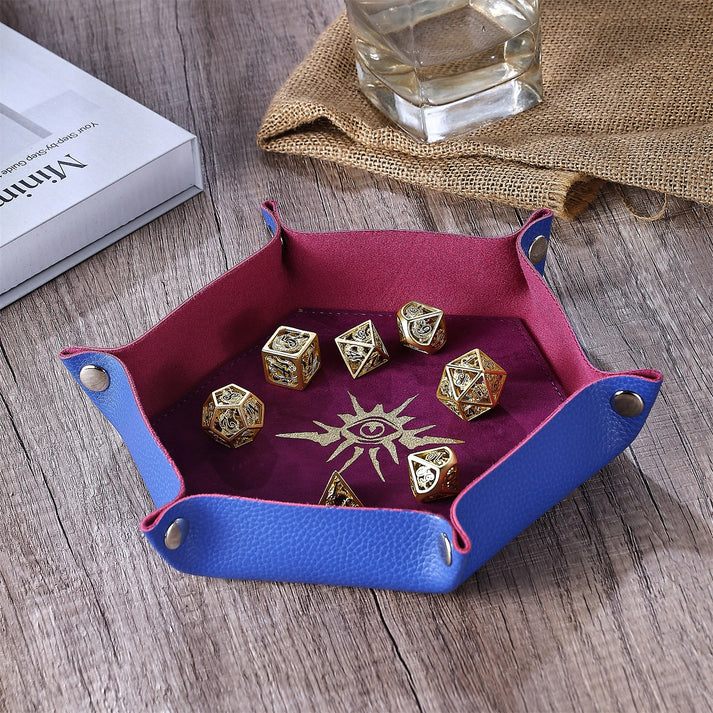 Table Armor Dice Tray With Fine Arts-Dnd Class Warlock | Game Grid - Logan