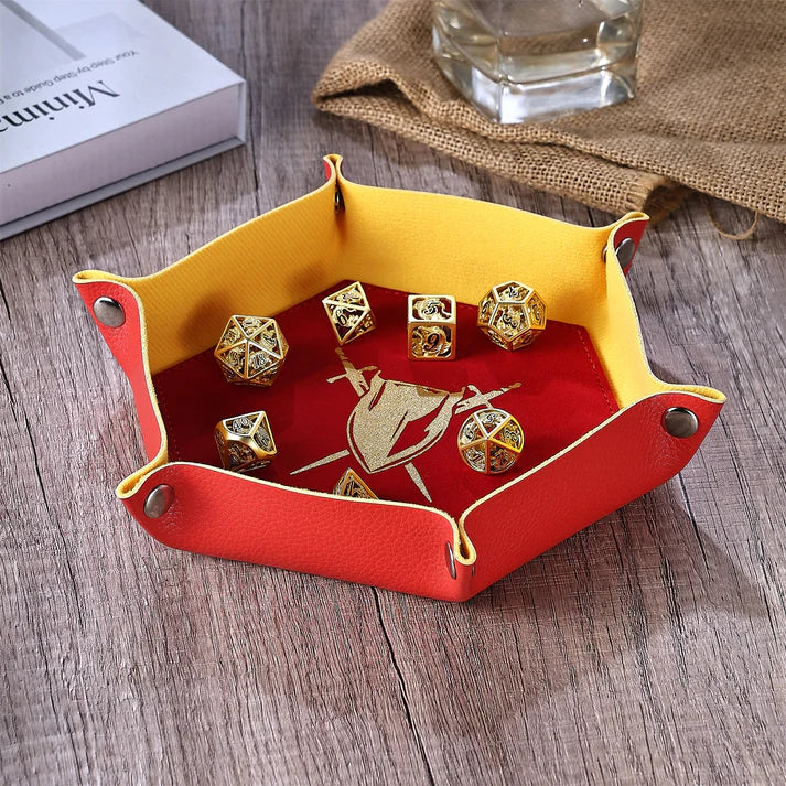 Table Armor Dice Tray With Fine Arts-Dnd Class Fighter | Game Grid - Logan