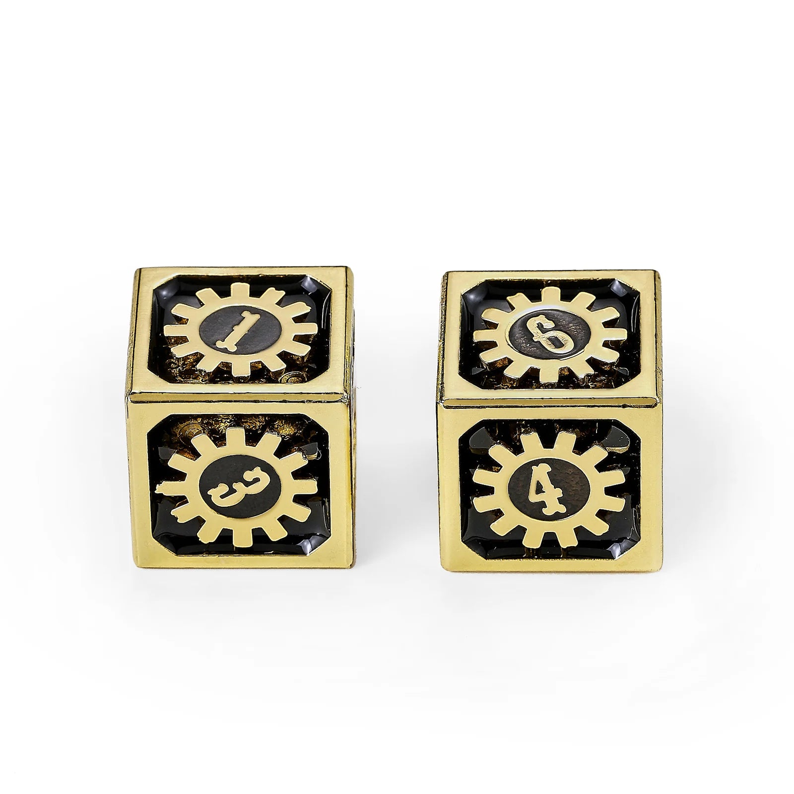 17mm Fidget D6: Tanished Gold | Game Grid - Logan