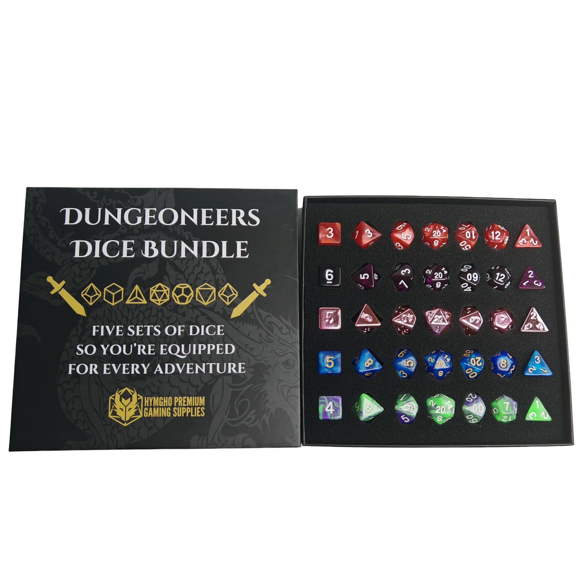 Dungeoneer's Dice Bundle | Game Grid - Logan