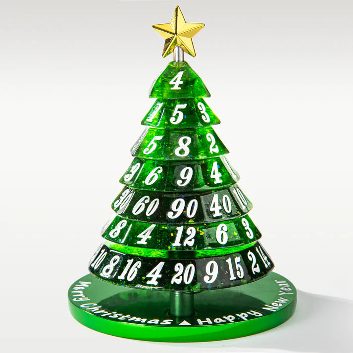 Resin Christmas Tree Dice "Set":Green | Game Grid - Logan