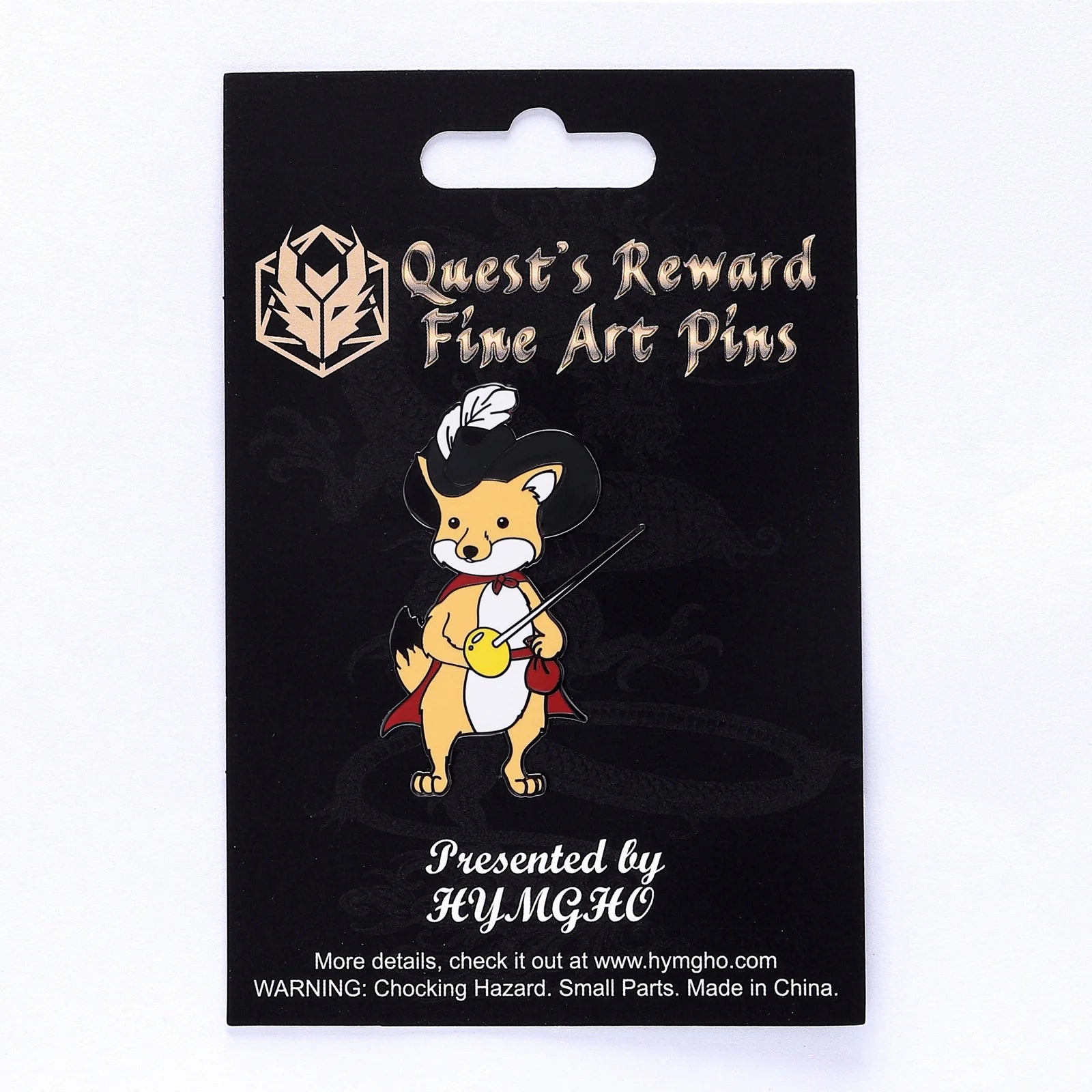 Enamel Pin: Fox Ranger | Game Grid - Logan